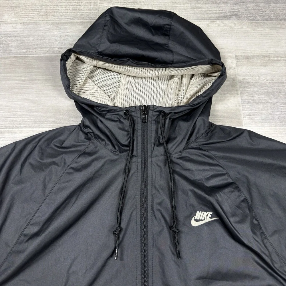 Nike Storm-Fit Windrunner Lined Jacket Men's Size Medium Black Tan HV8369-011